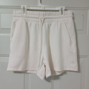 Danskin Women Cream sports Drawstring Shorts Size XS